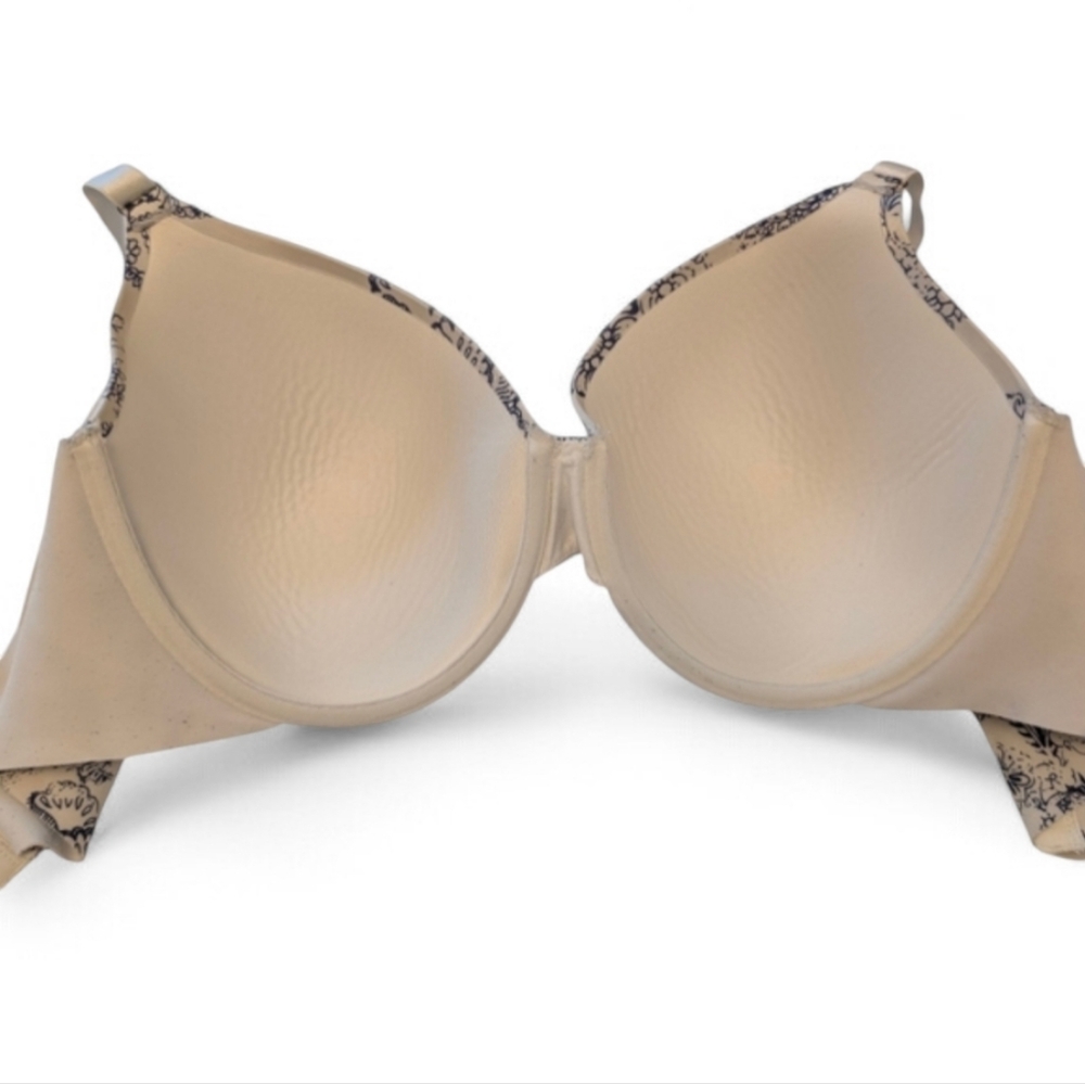 SOMA 38DD Vanishing Back Bras Full Coverage Lined 2PC Neutral Floral Prints - Picture 8 of 13
